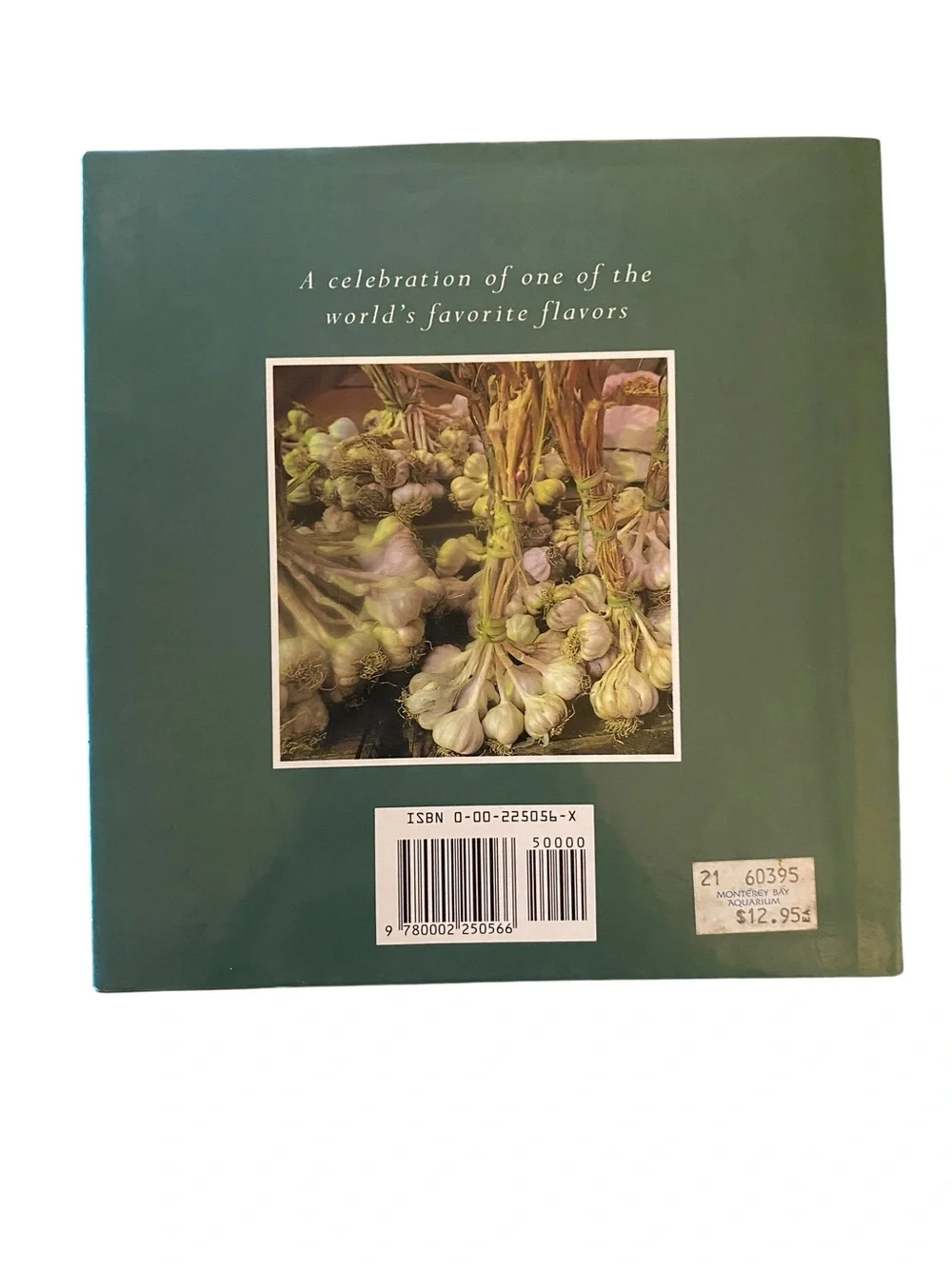 vintage 90s International Garlic Cookbook Cream Garlic Cover done